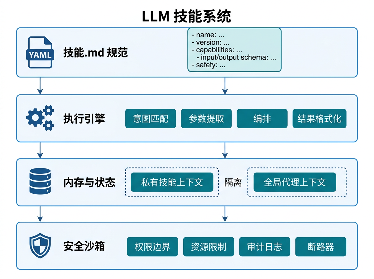 Skill 系统架构图